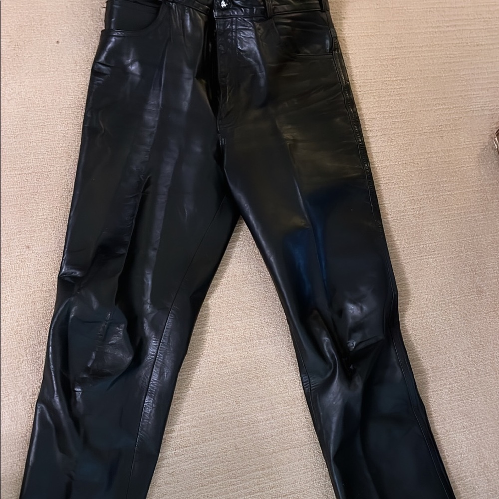 Gregory and Mark Leather pants